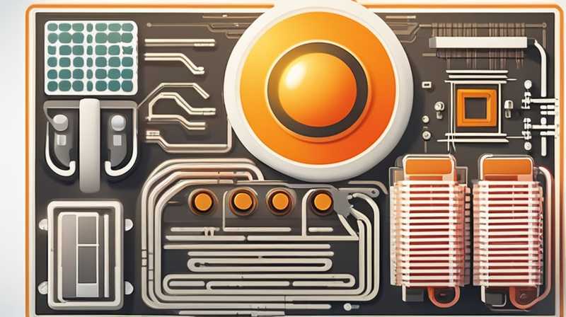 What are solar circuit boards made of?