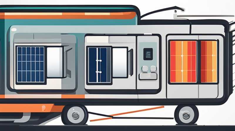 What panels should be installed on RV solar panels