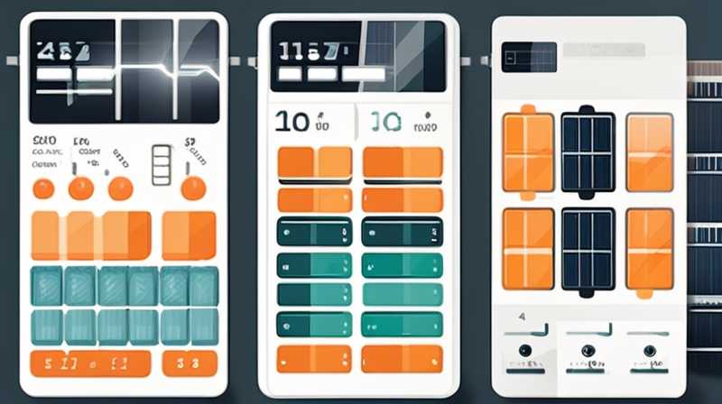 How to calculate the maximum power of solar panels