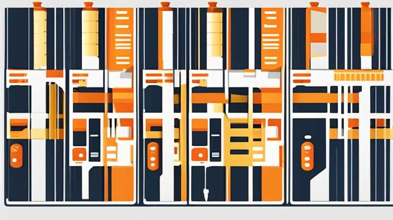 How to change the battery of split solar energy