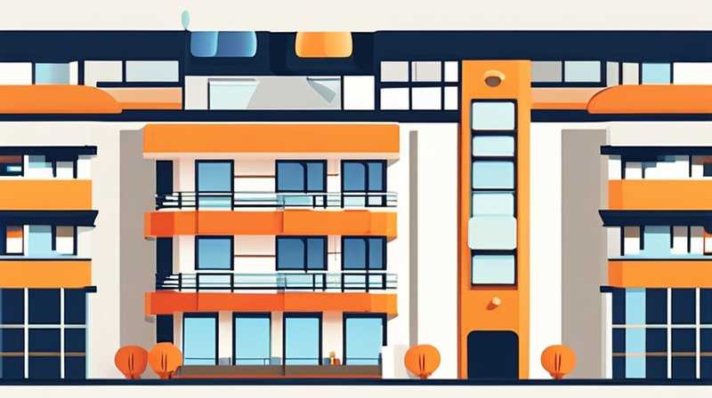 How many floors can use solar energy