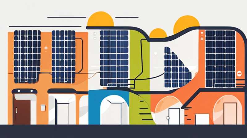 How to install solar panels upstairs