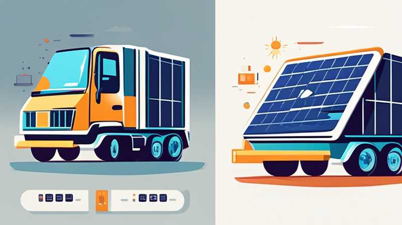 How much does it cost to clean the solar panels of a bed truck?