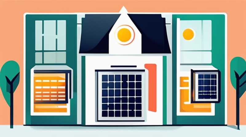 How to deal with solar energy when no one is at home