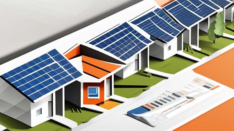 How to calculate the area of solar panels for self-built houses