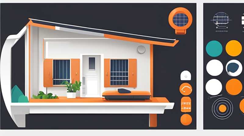 How to disassemble a home solar light