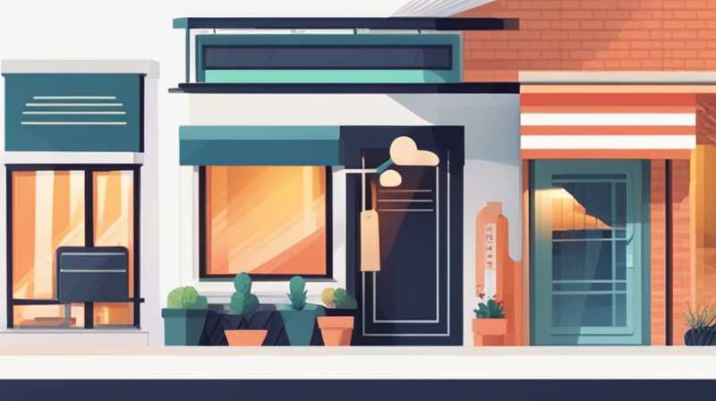 How to install solar lights on storefronts