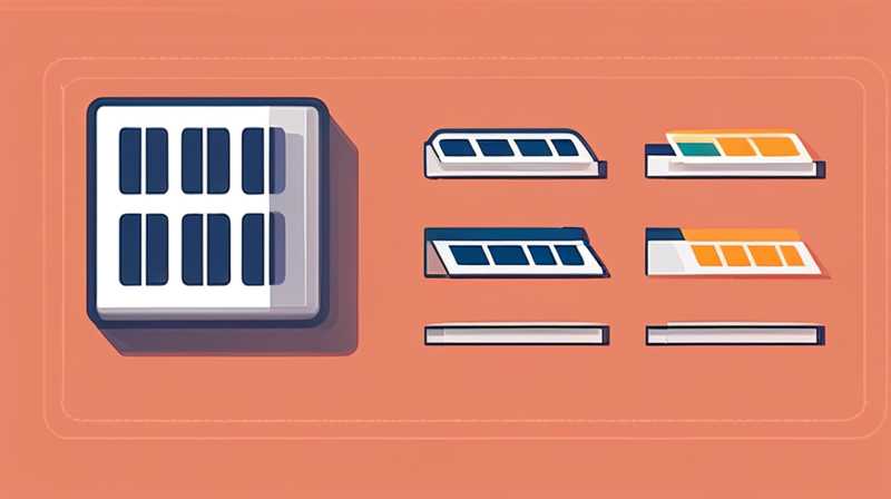 What does the "p" behind a solar panel mean?