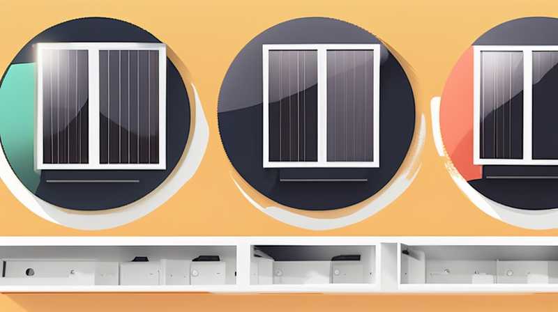 How much does a wall mounted solar medium cost