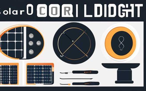 How to assemble solar light cord