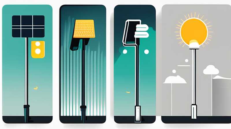 How much does solar street light cost per square meter?