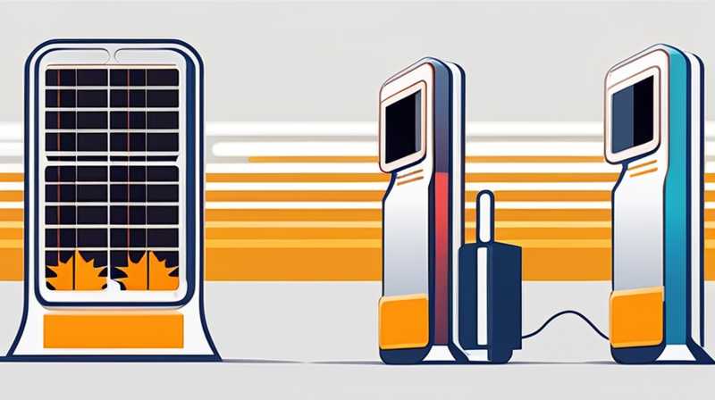 What is a solar pre-charging station?