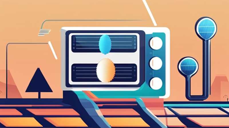 How to measure solar current