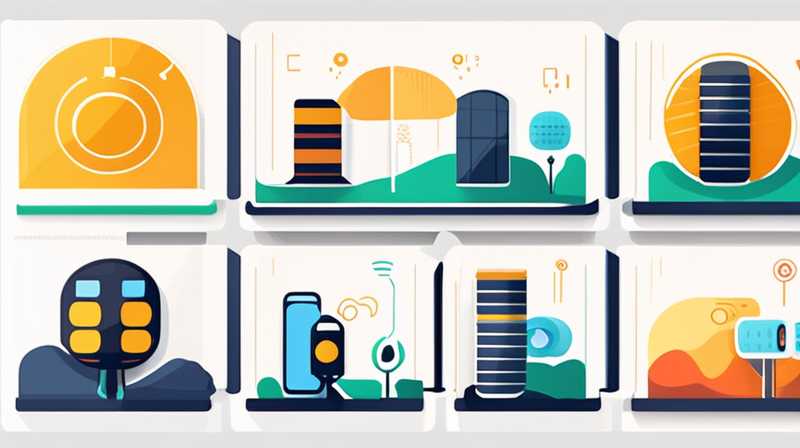 How to connect solar energy and batteries