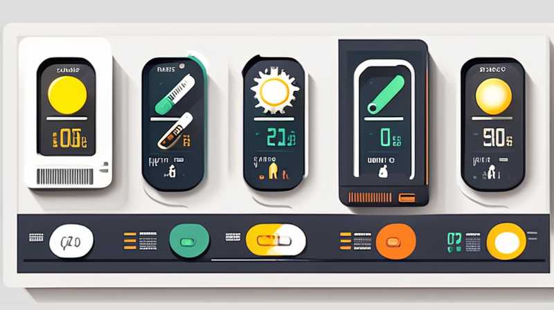 How to adjust the solar meter manually