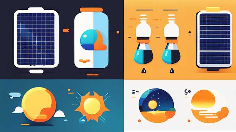 What is the chemical reaction of solar energy?