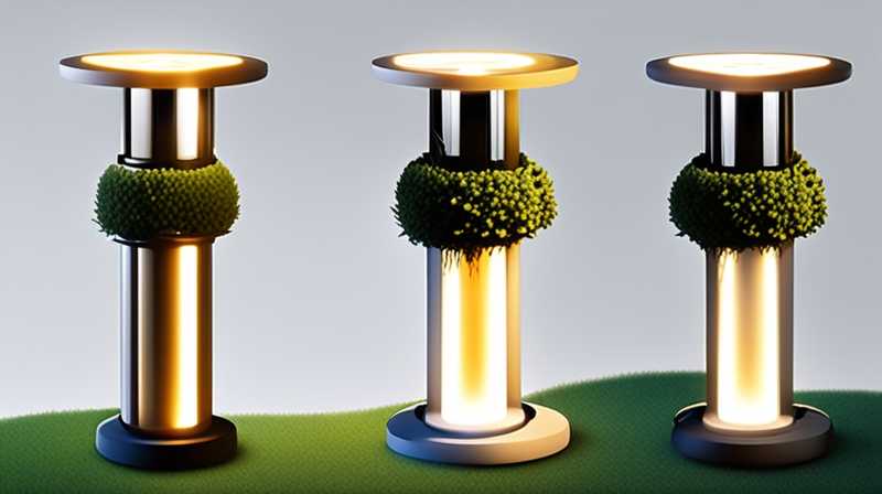 How to choose solar garden column lights