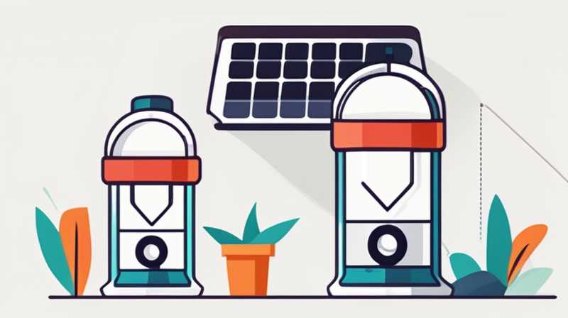 How to repair solar lamps