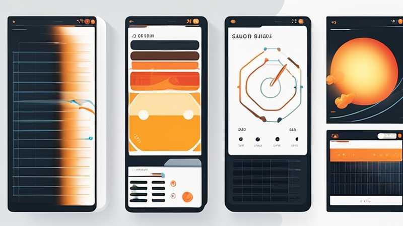 How to take out the solar display