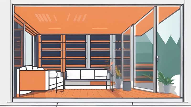 How to install balcony cabinet with solar energy