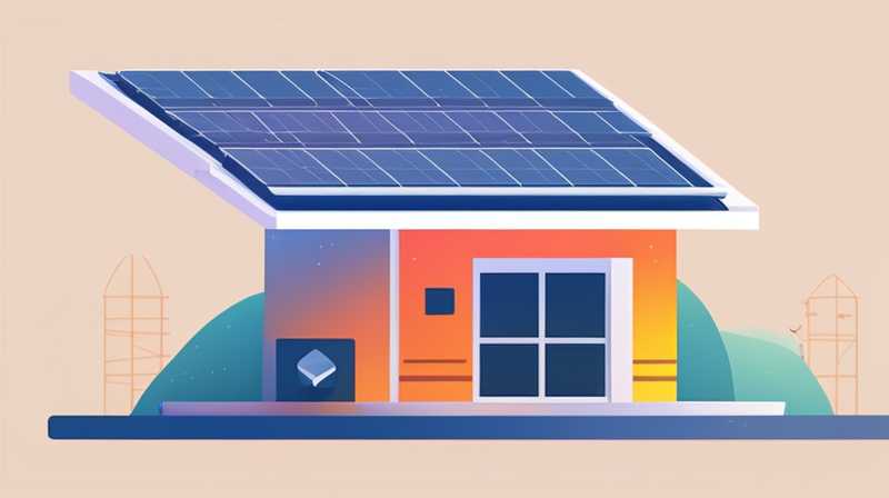 How many square meters are 240w solar panels?