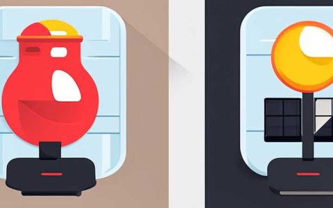 Why does the solar power light always turn red?