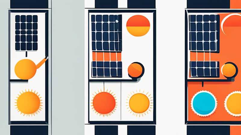 How to convert solar panels into heating