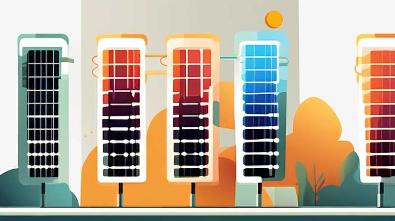 How many watts are solar street lights usually