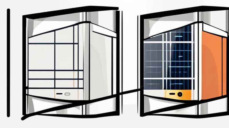 How to change the sensor of wall mounted solar panel