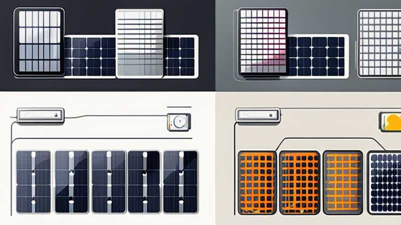 How to assemble self-luminous solar panels