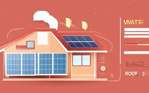How many watts is the voltage of the solar roof?