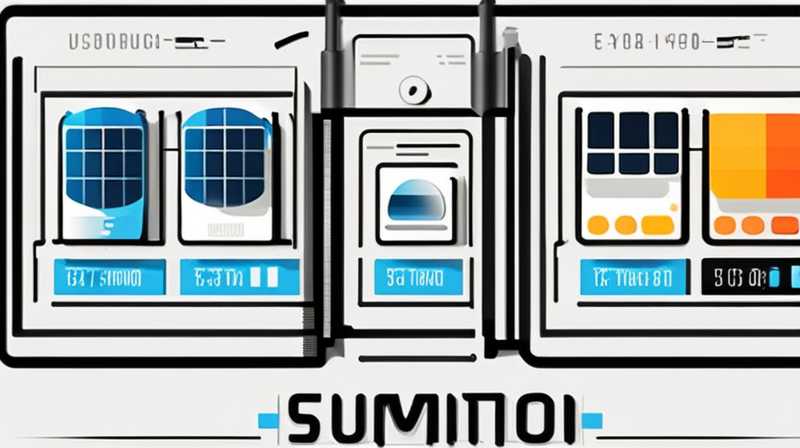 How to adjust the temperature of solar display