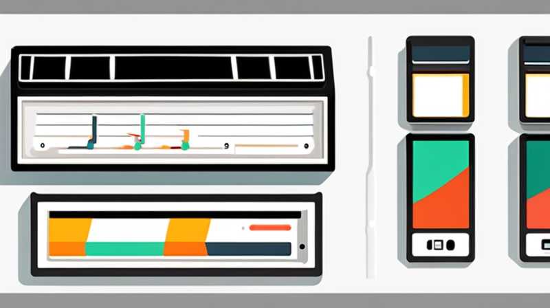 How to connect solar display meter