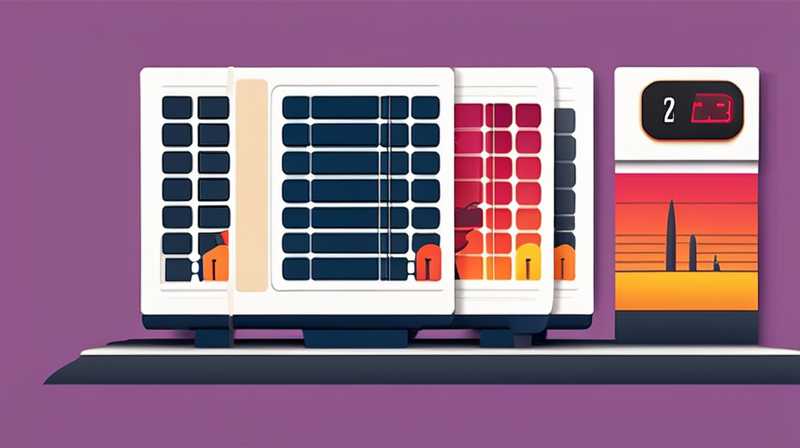 How many watts is suitable for car solar panels