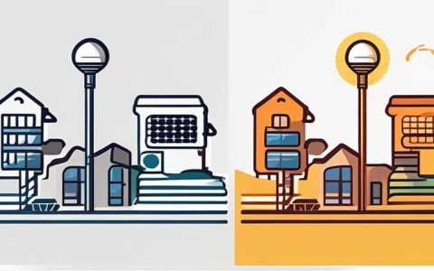 How to fix solar street lights outdoors