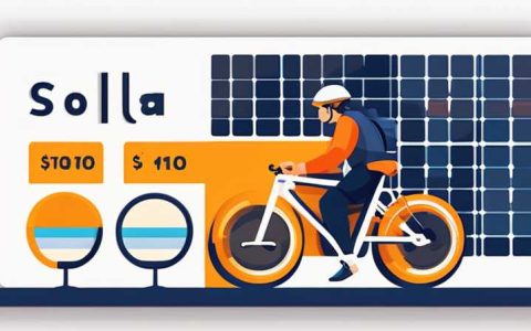 How much does it cost to install solar panels on a bicycle