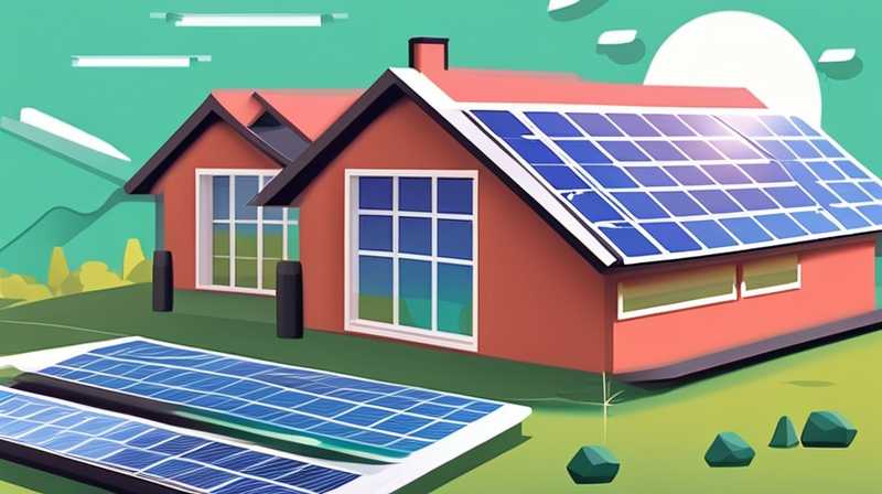 What is the solar energy conversion rate of photovoltaic panels?