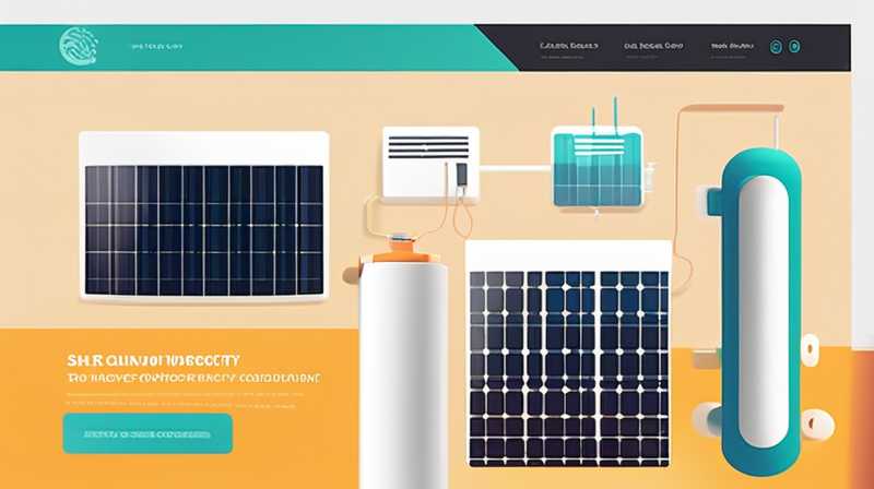 How much electricity does 1W of solar power generate?