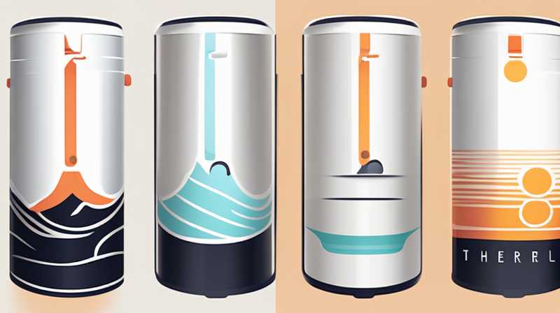 How to place a solar thermos barrel