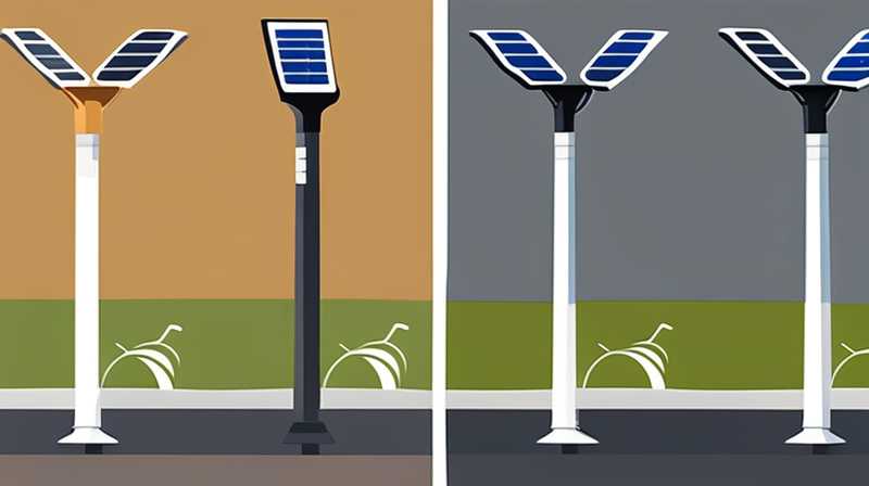 How much does a five-meter pole solar street light cost