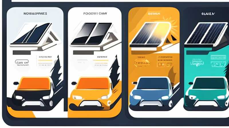 How to install solar panels in the car