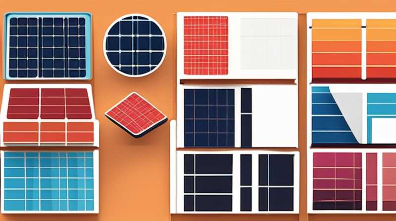 What kind of fabric is used for folding solar panels