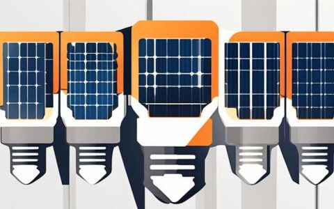 How solar panels drive light bulbs