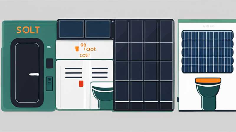 How much does a solar powered eco-toilet cost