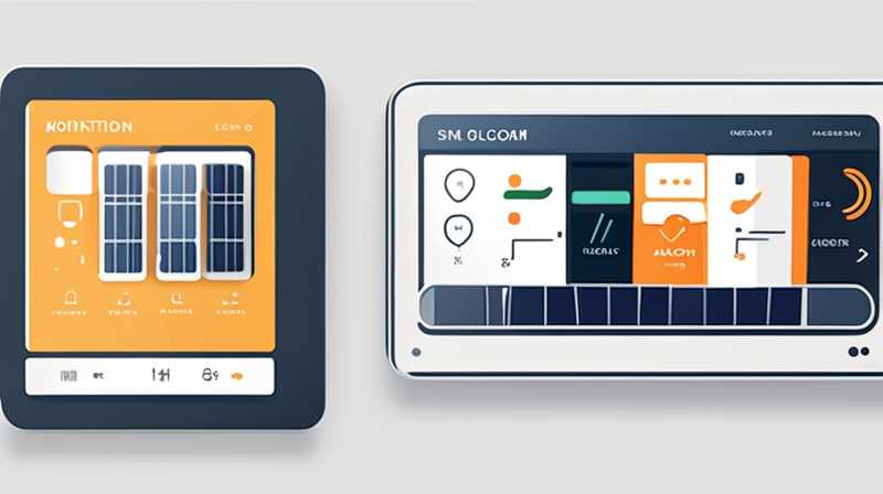 How to install a solar monitoring room