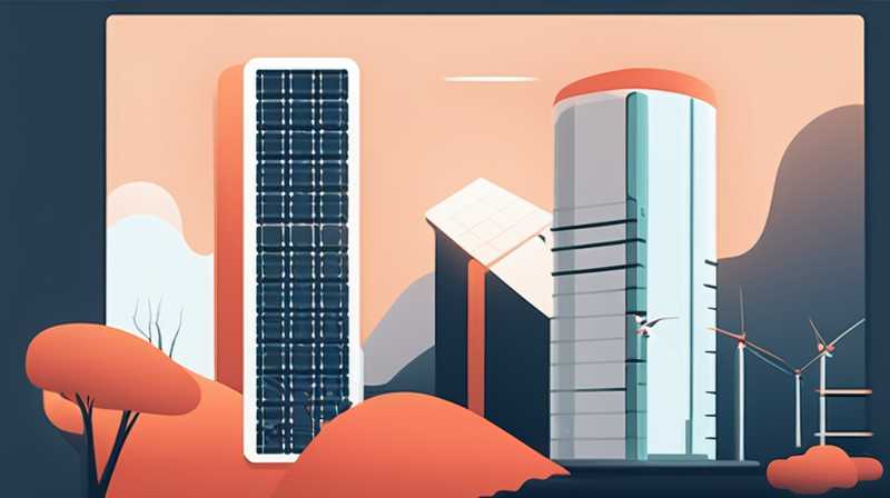 Where are the high-rise solar panels?