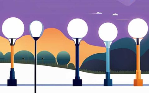 How do solar street lights light up automatically?
