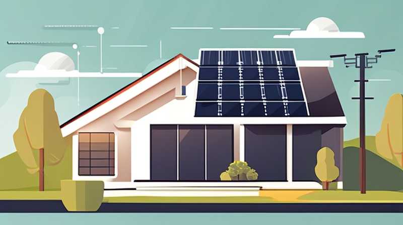 How to install solar panel lights in your house