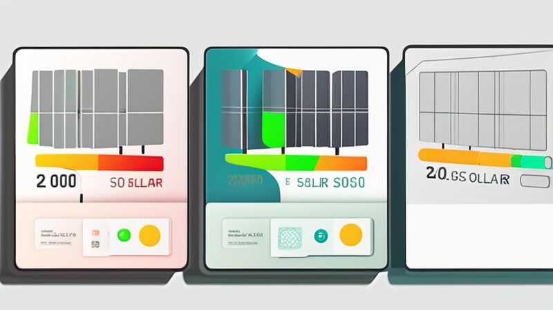 How many watts are there in a 2kw solar cell