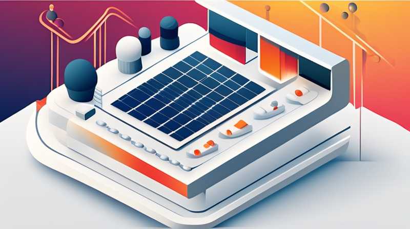 How do solar cells process data?